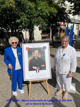 80ème ANNIVERSAIRE DU 18 JUIN 1944