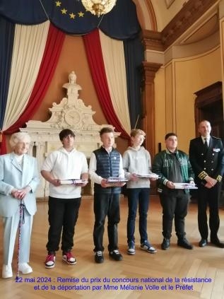 PRIX DE LA RESISTANCE ET DE LA DEPORTATION